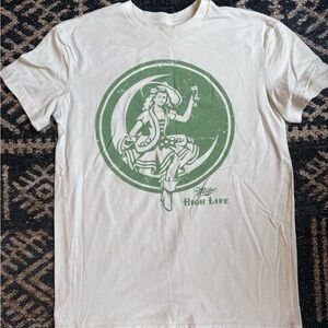 New Miller High Life Cream Graphic Tee